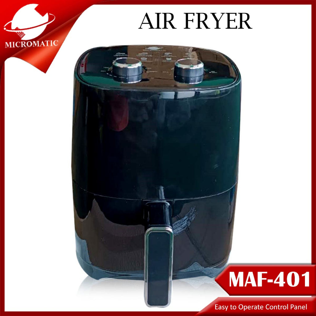 Micromatic MAF-401 4L Capacity Non-Stick Drawer Pan Air Fryer