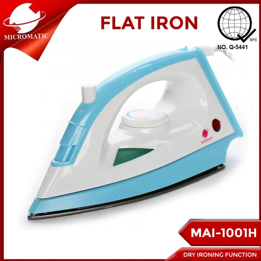 Micromatic MAI-1001H Transparent Water Tank Flat Iron