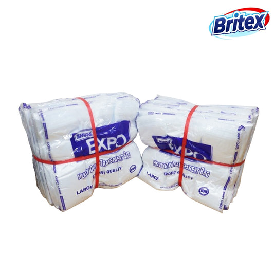 Britex Shure Expo(Large) Plastic Sando Bags (100pcs)