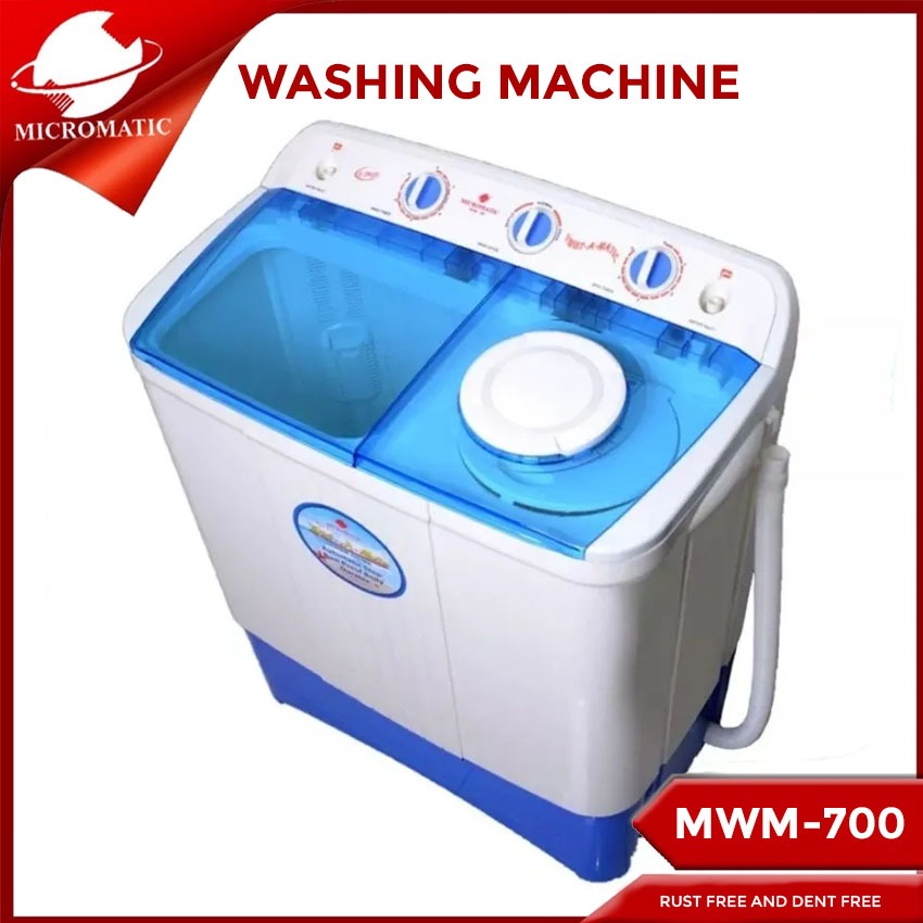 Micromatic MWM- 700 6.5kg Twin Tub Washing Machine