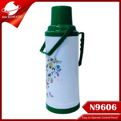 Micromatic N9606 2.2Liters Golden Lotus Thermos (Random Color)