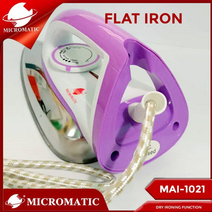 Micromatic MAI-1021 Dry Ironing Function 1000W Flat iron