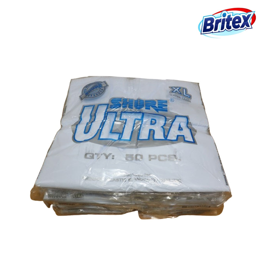 Britex Shure Ultra(XL) Plastic Sando Bags (100pcs)