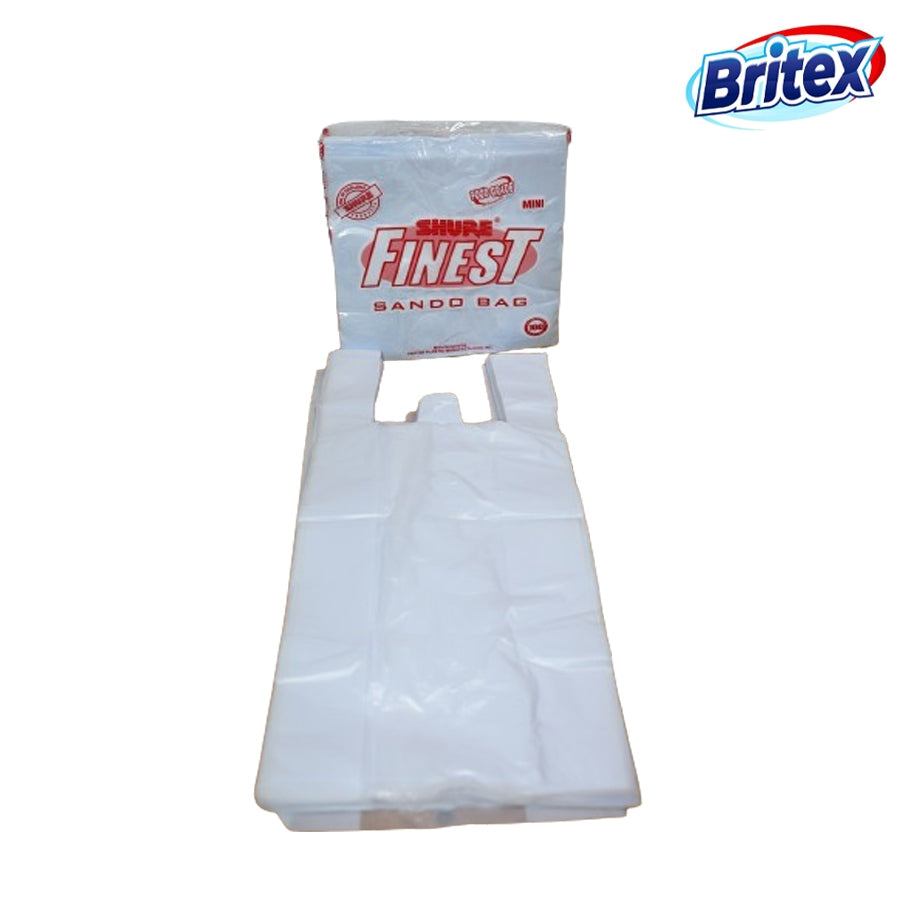 Britex Shure Finest(Mini) Plastic Sando Bags (100pcs)