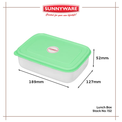 12pcs Lunch Box – Deluxe / Ordinary [Sunnyware 152] | Plasticware | Kitchenware | Food Storage