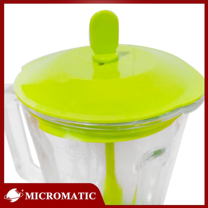 Micromatic MB-1522 1.5Liters 300W 4speed Mode Glass Jar Blender with Stirrer