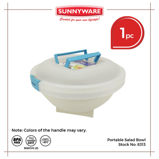 Sunnyware 8313 Portable Salad Bowl